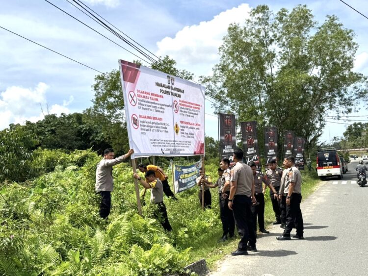 Polres Tarakan Sampaikan Himbauan Kamtibmas Disertai Dasar Hukum, Ajak Masyarakat Patuhi Aturan