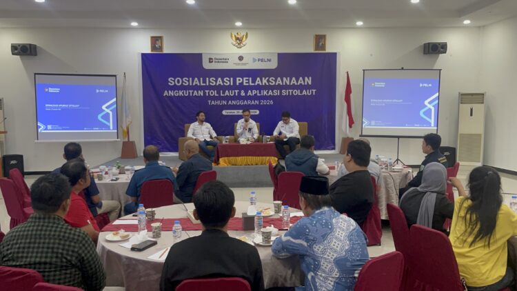 PELNI Tarakan Gelar Sosialisasi Pelaksanaan Angkutan Tol Laut dan Aplikasi Sitolaut