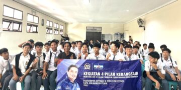 Anggota DPR RI Komisi IV Hasan Saleh Gelar Sosialisasi 4 Pilar Kebangsaan di SMAN 1 Tarakan