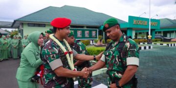 Suasana Haru Warnai Pelepasan Letkol Inf Syaiful Arif, S.Sos., M.Han