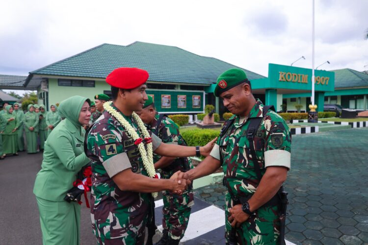 Suasana Haru Warnai Pelepasan Letkol Inf Syaiful Arif, S.Sos., M.Han