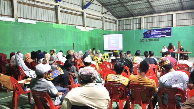 Anggota DPR RI Dapil Kaltara Hasan Saleh Gelar Sosialisasi 4 Pilar Kebangsaan di Nunukan Selatan