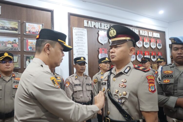 Serah Terima Jabatan Kasat Lantas Polres Tarakan, Wujud Penyegaran Organisasi dan Peningkatan Kinerja