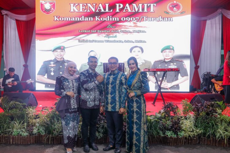 Kenal Pamit Pejabat Dandim 0907/Tarakan berlansung Penuh Keakaban