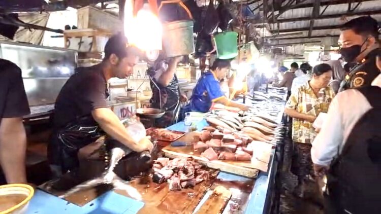 Jelang Ramadan, Harga Sembako di Pasar Gusher Tarakan Stabil, Timun Melonjak Tajam