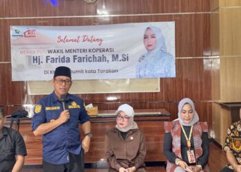 Wakil Wali Kota Ibnu Saud Sambut Wamenkop, Harap Penguatan Modal Koperasi di Tarakan