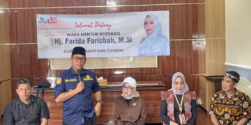 Wakil Wali Kota Ibnu Saud Sambut Wamenkop, Harap Penguatan Modal Koperasi di Tarakan