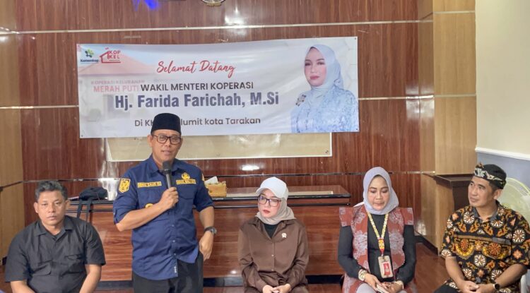 Wakil Wali Kota Ibnu Saud Sambut Wamenkop, Harap Penguatan Modal Koperasi di Tarakan