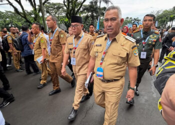 Wali Kota Tarakan Khairul bersama Wakil Wali Kota Tarakan Hadiri Kegiatan Rakornas