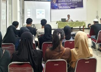 Hasan Saleh Komisi IV Dapil Kaltara Sosialisasikan 4 Pilar Kebangsaan kepada Civitas Akademika Politeknik Negeri Nunukan