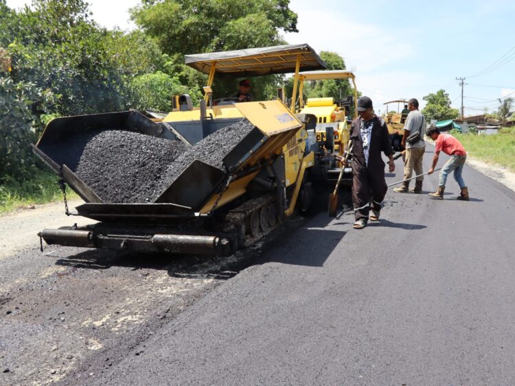 Warga Apresiasi PT PRI Kembali Mengaspal Jalan Bengawan