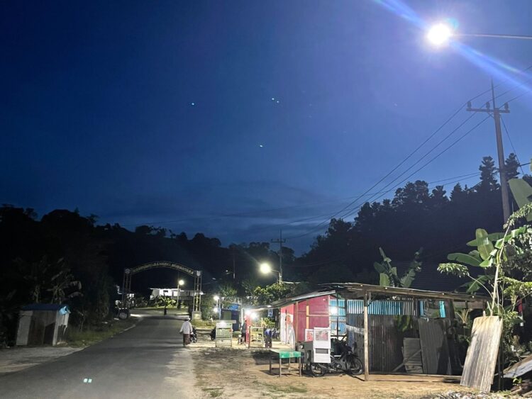 Anggota DPRD Tarakan Asrin, Apresiasi Pemasangan PJU di Jalan Poros Tanjung Pasir–Tanjung Batu