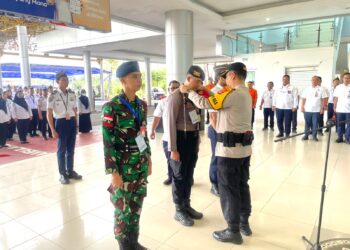 Posko Angkutan Lebaran 2026 di Bandara Juwata Tarakan Resmi Dibuka