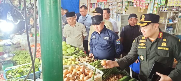 Wali Kota Tarakan Tinjau Harga Pangan di Pasar Tenguyun Jelang Idulfitri