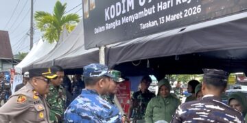 Kodim 0907/Tarakan Gelar Bazar Murah, Bantu Warga Penuhi Kebutuhan Jelang Idulfitri