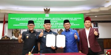 Wali Kota Tarakan Sampaikan LKPJ 2025, Kinerja Pembangunan Tunjukkan Capaian Positif