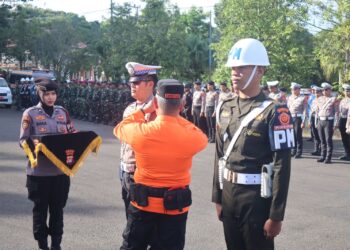 Apel Gelar Pasukan Operasi Ketupat Kayan 2026 Digelar di Tarakan, TNI-Polri dan Instansi Terkait Siap Amankan Lebaran