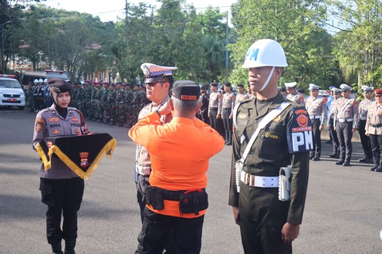 Apel Gelar Pasukan Operasi Ketupat Kayan 2026 Digelar di Tarakan, TNI-Polri dan Instansi Terkait Siap Amankan Lebaran