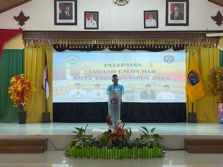 Wali Kota Tarakan Lepas 186 Jemaah Haji, Tekankan Kesiapan Fisik, Mental, dan Spiritual
