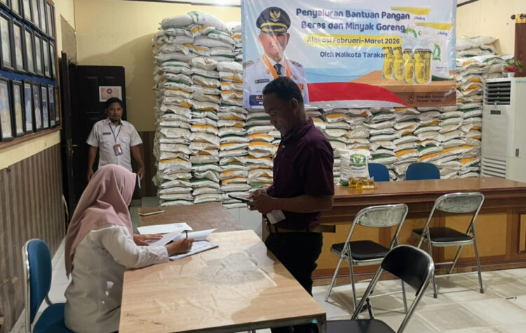 Bulog Tarakan Salurkan Bantuan Pangan Februari–Maret, Penerima Meningkat Tiga Kali Lipat