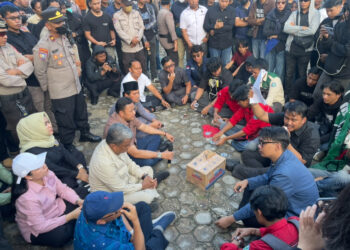 Mahasiswa Demo di DPRD Tarakan, Fraksi Partai Gerindra Kaltara: Aspirasi Akan Dibahas Internal