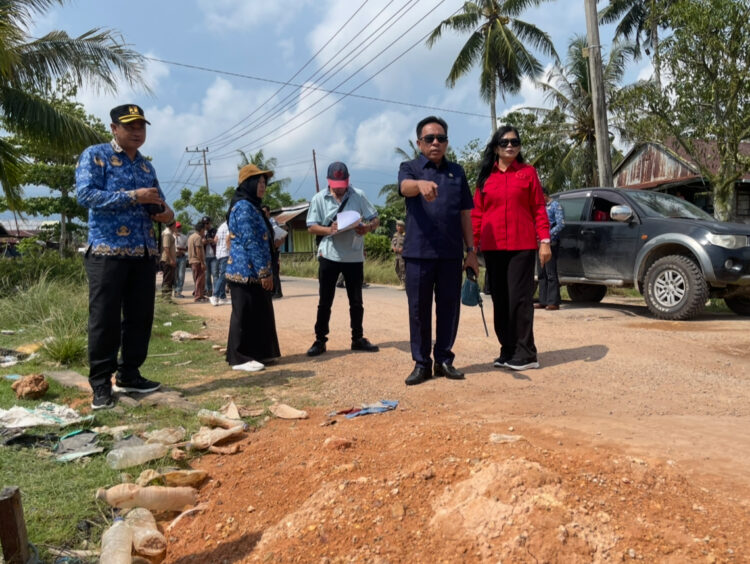 Asrin R. Saleh Bersama Komisi III DPRD Tarakan Tinjau Jembatan Rusak di Pantai Amal, Siap Kawal Pembangunan Prioritas