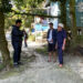 Asrin R. Saleh Tinjau Program Semenisasi Jalan di Tanjung Pasir Yang Sudah Mulai Tahap Pengukuran