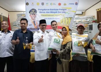 Pemkot Tarakan Salurkan Bantuan Pangan untuk 828 Warga Pamusian