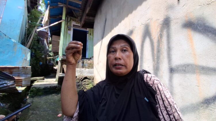 Tiga Titik Rawan Longsor di Lingkas Ujung, Warga RT 5 Tarakan Minta Penanganan Serius