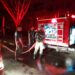 Yonif TP 880/Banuanta Bantu Padamkan Kebakaran Kantor Bupati Bulungan