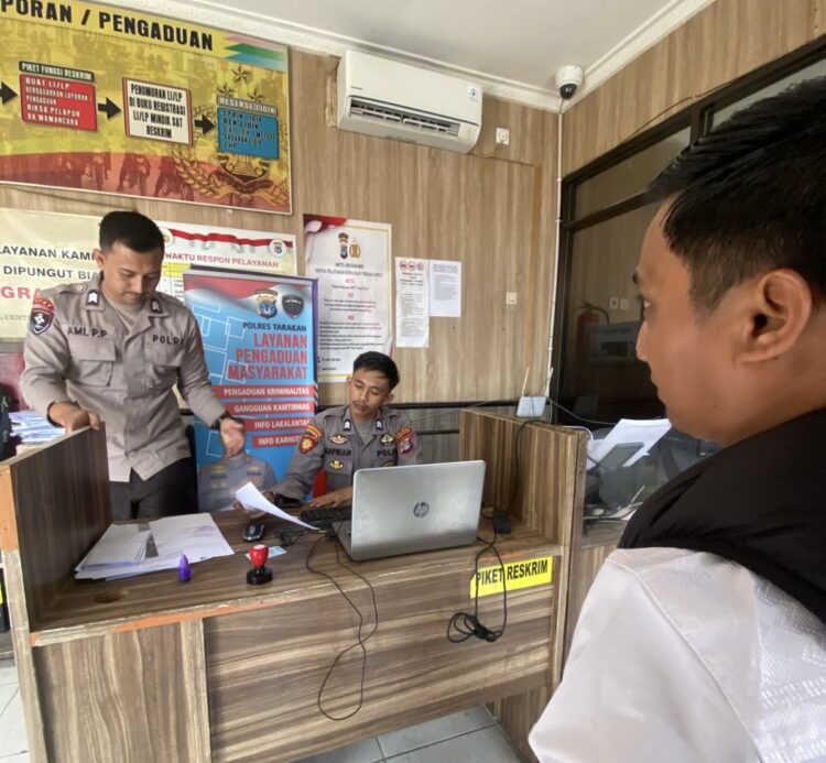Sekretaris LDII Tarakan Resmi Laporkan Akun Tiktok Info Kaltara