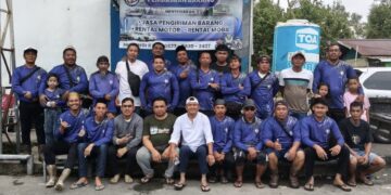 PT Tengkayu Jaya Bersama Sembelih 5 Sapi dan 1 Kambing Kurban di Pelabuhan Tengkayu I