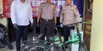 Dua Pelaku Pencurian Sepeda Lipat di Tarakan Timur Diamankan Polisi