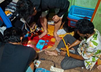 Satresnarkoba Polres Tarakan Ungkap Kasus Sabu di Sebengkok Tiram, Dua Pria Diamankan
