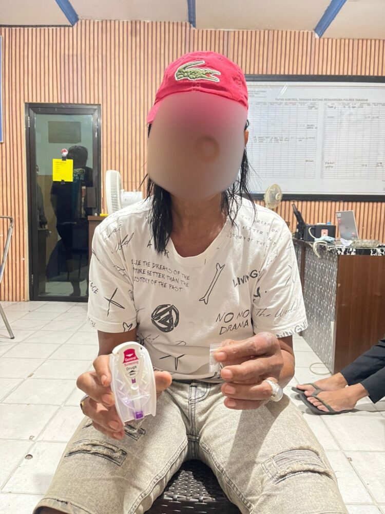 Satresnarkoba Polres Tarakan Ungkap Peredaran Sabu di Selumit, Seorang Pria Diamankan