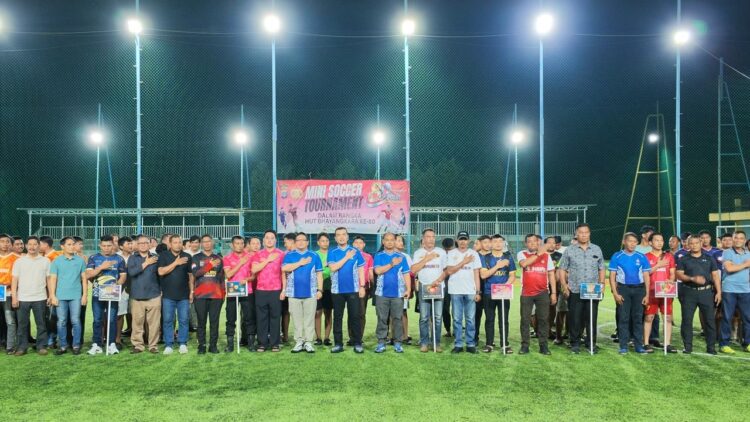 Kapolres Tarakan Buka Turnamen Minisoccer Kapolres Cup dalam Rangka Hari Bhayangkara ke-80