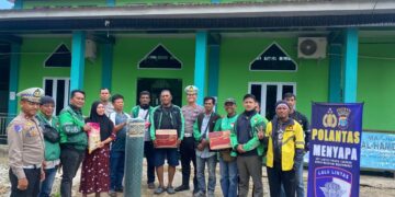 Polantas Menyapa, Satlantas Polres Tarakan Perkuat Sinergi dengan Komunitas Ojek Online dan Masyarakat