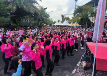 Polres Tarakan Laksanakan Gerak Sehat Bersama Sambut Hari Bhayangkara ke-80 dan Dukung Sensus Ekonomi 2026