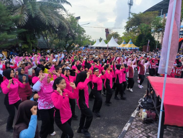 Polres Tarakan Laksanakan Gerak Sehat Bersama Sambut Hari Bhayangkara ke-80 dan Dukung Sensus Ekonomi 2026