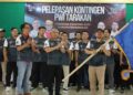 Wali Kota Tarakan Lepas Kontingen PWI Menuju Porwada II Kaltara 2026