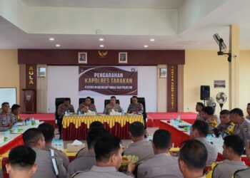Kapolres Tarakan Tekankan Peran Bhabinkamtibmas sebagai Garda Terdepan Pelayanan Masyarakat