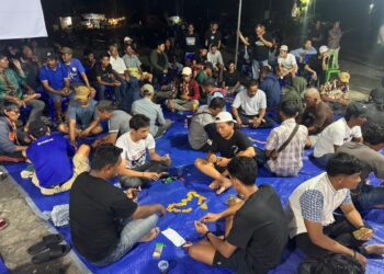 Lomba Domino Meriahkan HARI Bhayangkara ke-80 di Polsek Tarakan Utara