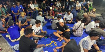 Lomba Domino Meriahkan HARI Bhayangkara ke-80 di Polsek Tarakan Utara