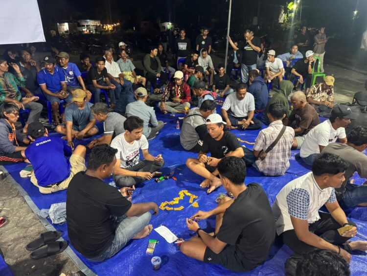 Lomba Domino Meriahkan HARI Bhayangkara ke-80 di Polsek Tarakan Utara
