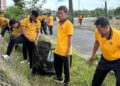 Sambut Hari Bhayangkara ke-80, Personel Polres Tarakan Gelar Bakti Religi di Sejumlah Rumah Ibadah