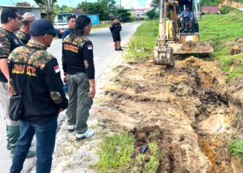 LPADKT Tarakan Gelar Kerja Bakti Benahi Drainase, Wujud Kepedulian terhadap Lingkungan