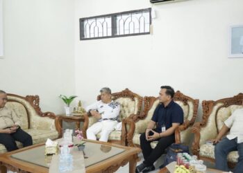 Wali Kota Tarakan Terima Audiensi Tim Verval BPMP Kaltara Bahas Lokasi Transit Siswa SNT