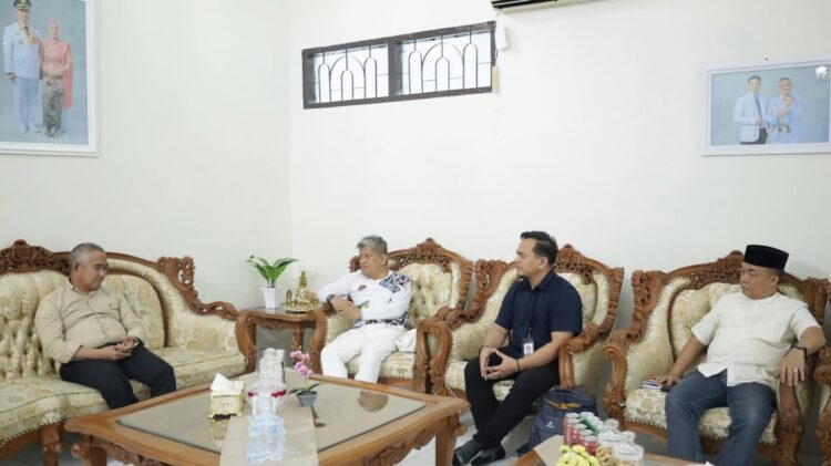 Wali Kota Tarakan Terima Audiensi Tim Verval BPMP Kaltara Bahas Lokasi Transit Siswa SNT
