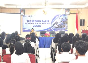 Pelatihan Vokasi Nasional Angkatan III Dibuka, Disnaker Tarakan Siapkan Tiga Kejuruan