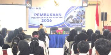 Pelatihan Vokasi Nasional Angkatan III Dibuka, Disnaker Tarakan Siapkan Tiga Kejuruan